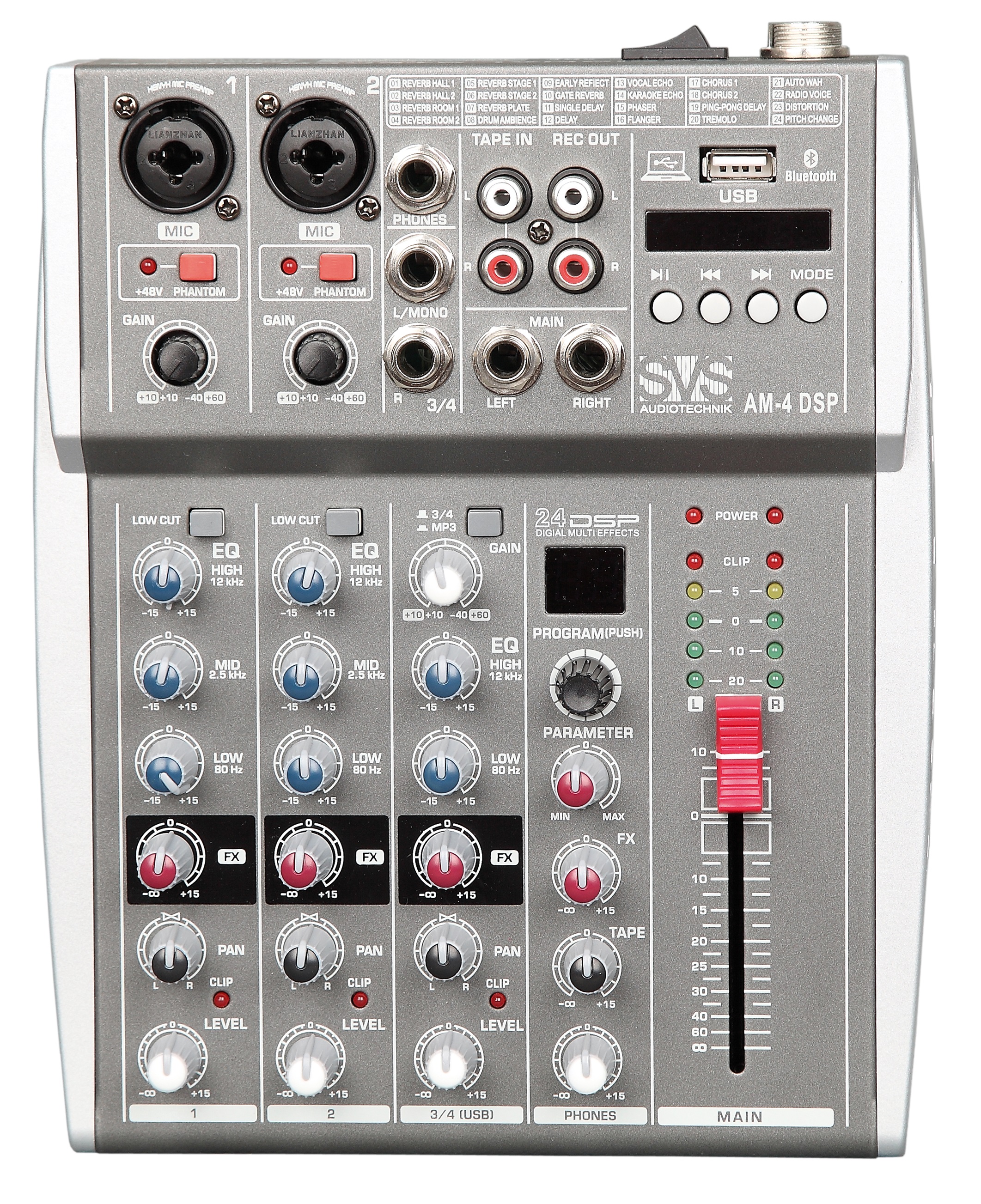 Микшерный пульт SVS Audiotechnik AM-4 DSP