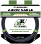Аудио кабель MUZKABEL MFXMK1B - 1,5 метра, MINI JACK (3.5) - MINI JACK (3.5)