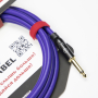 Гитарный кабель MUZKABEL JFNIK4V(RX) - 1 метр, JACK - JACK (Отсечка)