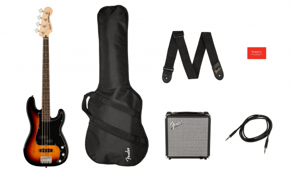 Бас-гитара Fender Squier Affinity Precision Bass PJ Pack LRL 3TS