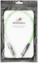 Патч-кабель MUZKABEL SRCIK2P - 0.2 метра, RCA – RCA (Красное кольцо)