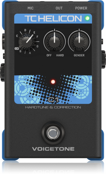 Вокальный эффект TС Helicon VoiceTone C1