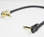 Патч-кабель MUZKABEL CJXMK3P - 0.1 метра, JACK - JACK