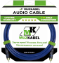 Аудио кабель MUZKABEL RSLIK1 - 1 метр, RCA - RCA