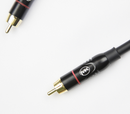 Патч-кабель MUZKABEL RSFIK4BP - 0.1 метра, RCA – RCA (Красное кольцо)