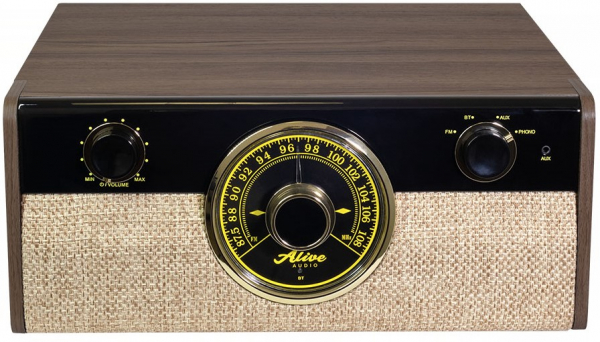 Виниловый проигрыватель Alive Audio FUSION FSN-01-DW Dark Wood