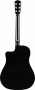 Электроакустическая гитара FENDER CD-60SCE DREAD BLACK WN
