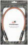 Патч-кабель MUZKABEL RCXMK5BP - 0.15 метра, RCA – RCA (Красное кольцо)