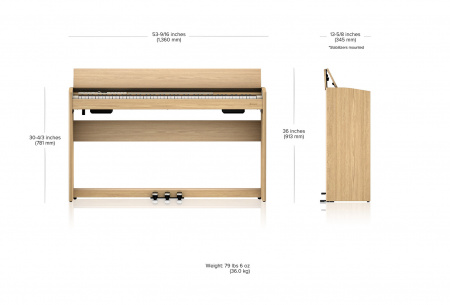 Цифровое пианино Roland F701 WH