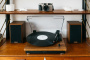 Виниловый проигрыватель Lenco LS-100 Wood