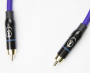 Патч-кабель MUZKABEL RSFIK4VP - 0.1 метра, RCA – RCA (Синее кольцо)