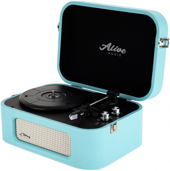 Виниловый проигрыватель Alive Audio STORIES STR-06-TS Turquoise