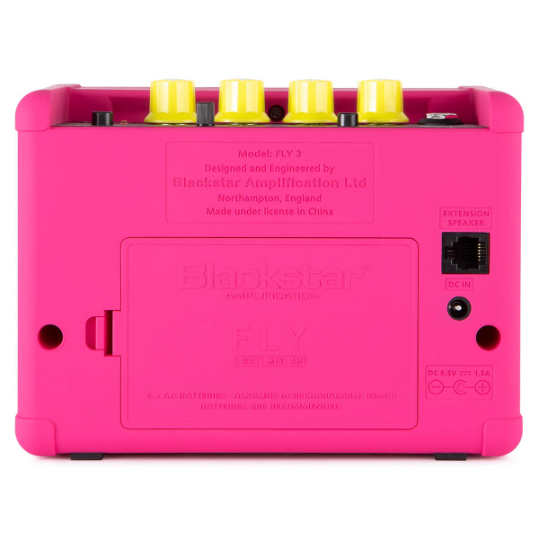 Басовый комбоусилитель Blackstar FLY3 BASS NEON PINK