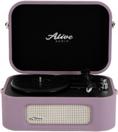 Виниловый проигрыватель Alive Audio STORIES STR-06-LL Lilac