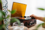 Виниловый проигрыватель Lenco TT-43 Walnut