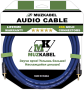 Аудио кабель MUZKABEL MFXMK1S - 1,5 метра, MINI JACK (3.5) - MINI JACK (3.5)