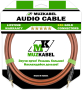 Аудио кабель MUZKABEL MNXMK5B - 1,5 метра, MINI JACK (3.5) - MINI JACK (3.5)