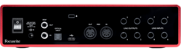 Звуковая карта Focusrite Scarlett 18i8 3rd Gen
