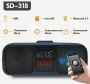 Караоке система с двумя радиомикрофонами SDRD SD 318 Grey